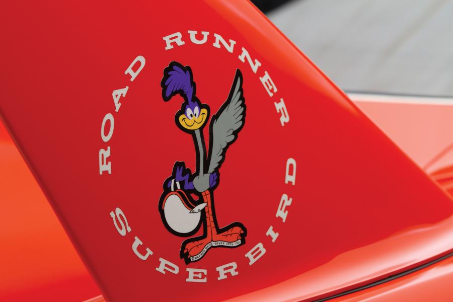 Логотип Plymouth Road Runner Superbird 1970 года  (фото 14 из 107)